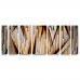 Modern Contemporary Abstract Metal Wall Art Sculpture  Brown Painting Home Decor   151011188615